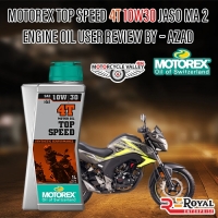 Motorex TOP SPEED 4T 10W30 JASO MA 2 Engine Oil User Review by Azad-1715677154.jpg